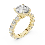 Ethereal Luminary Round Brilliant Solitaire Engagement Ring