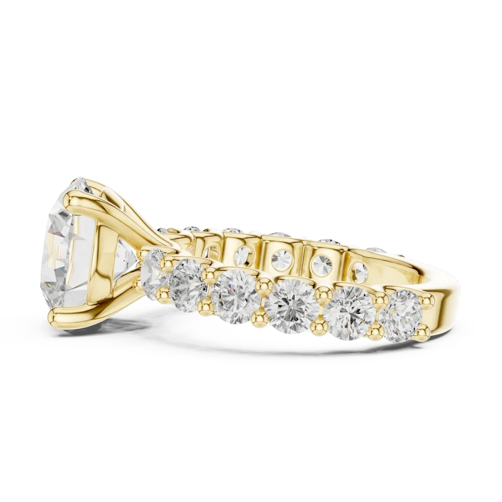 Ethereal Luminary Round Brilliant Solitaire Engagement Ring - Image 4
