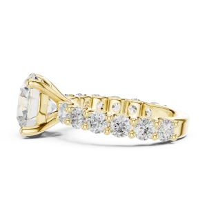 Ethereal Luminary Round Brilliant Solitaire Engagement Ring - Image 4