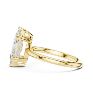 Ethereal Marquise Silhouette Accent Ring - Image 4