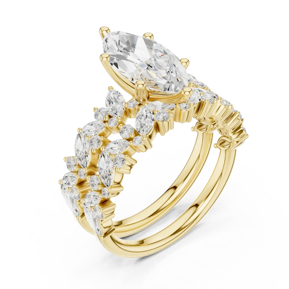 Experience the radiant allure of our Marquise Solitaire ring. A masterclass in sustainable luxury, this design offers exquisite brilliance. Shop yours now.